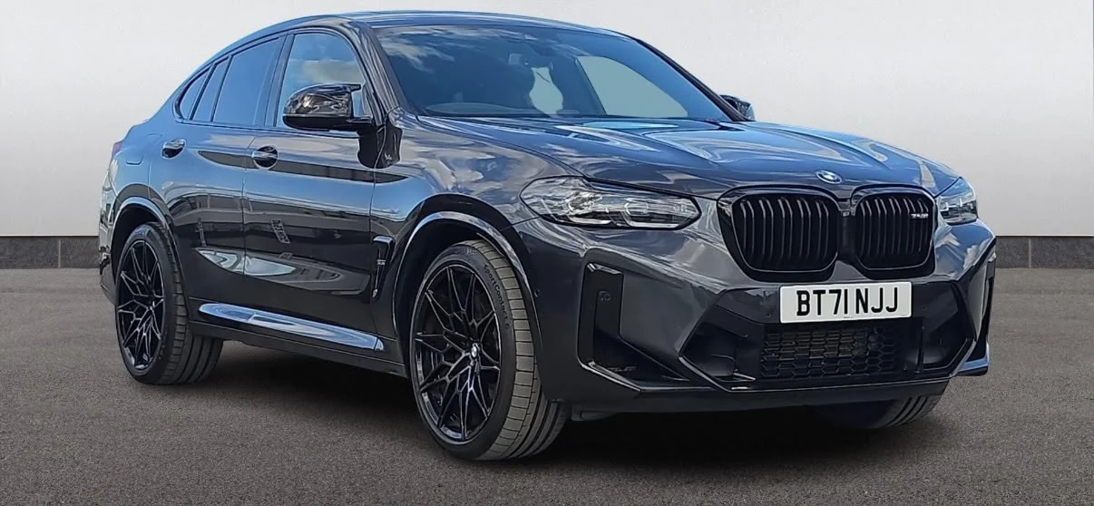 Grey 2022 BMW X4 M